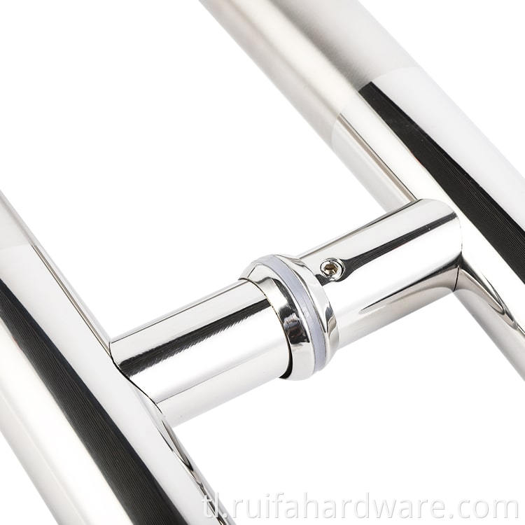 Bumalik sa likod ng mga pintuan ng pintuan ng salamin (1) Back To Back Glass Door Handles (1)
